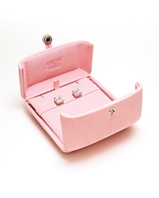 Asscher Diamond Earrings