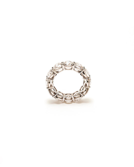 Round Diamond Eternity Band