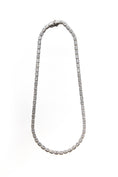 Load image into Gallery viewer, Uniform Oval Tennis Necklace
