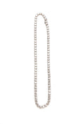 Load image into Gallery viewer, Uniform Four Prong Round Tennis Necklace
