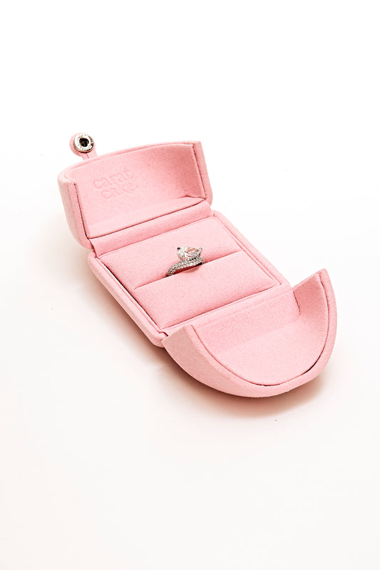 Pear Wavy Pinky Ring