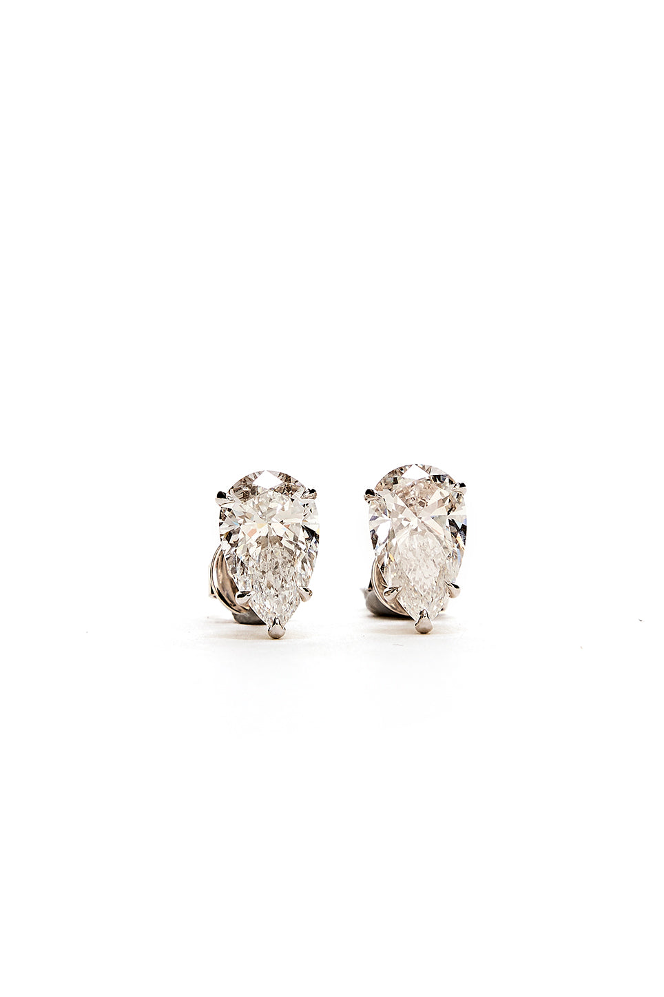 Pear Diamond Earrings