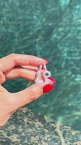 Load and play video in Gallery viewer, Bubble Initial Pendant
